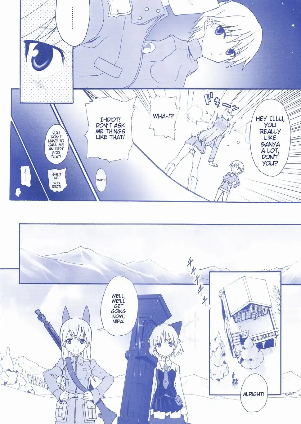 Strike Witches Kimi to Tsunagaru Sora Chapter 4 14